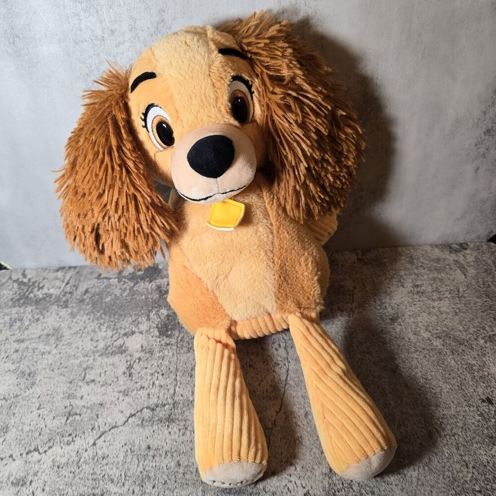 Scentsy Buddy Disney Lady and the Tramp Dog Plush Stuffed Animal 14”